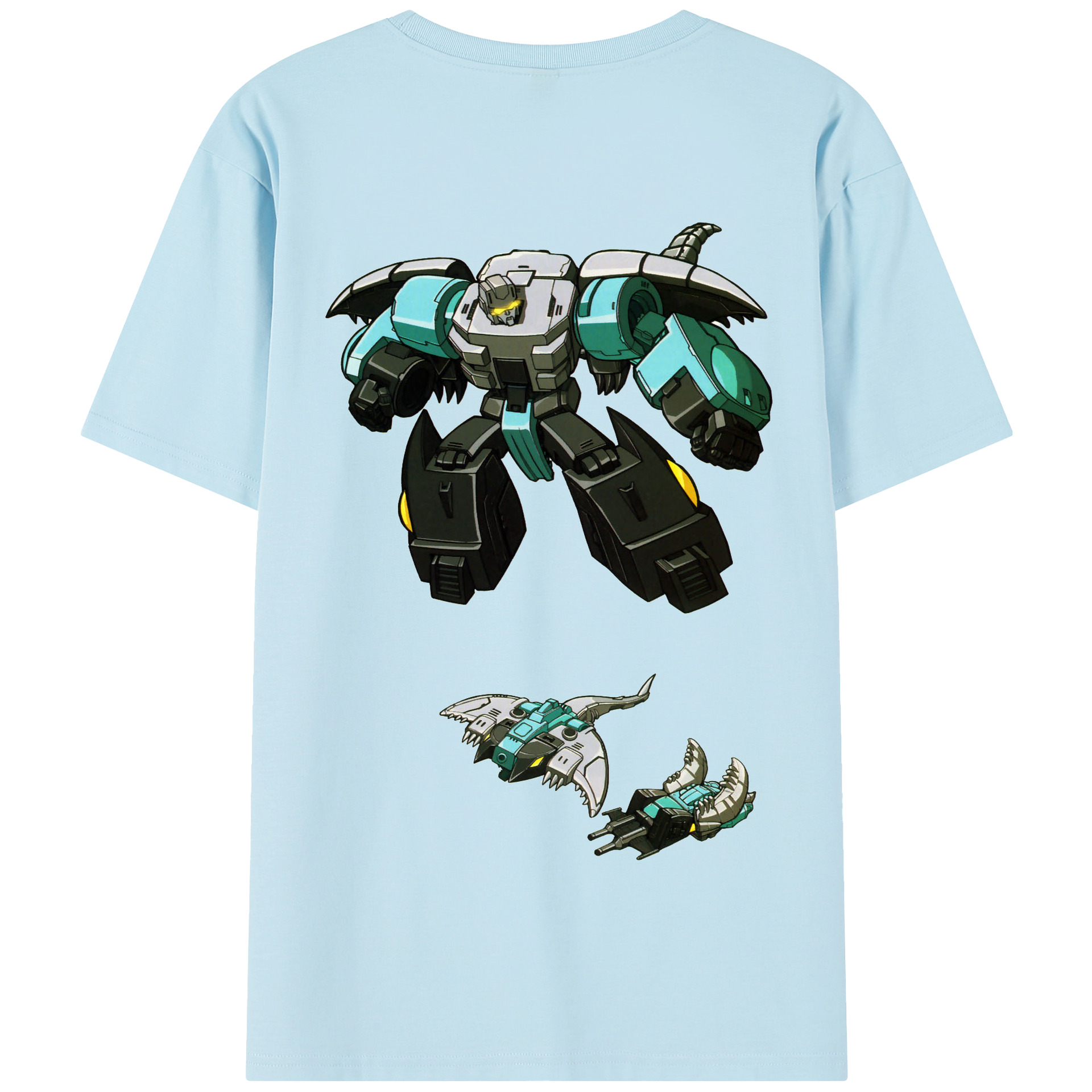 （画像用）  綿100％半袖Tシャツ（背面プリント）